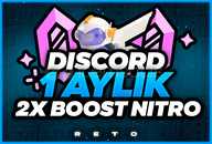 ⭐ 1 AYLIK 2x BOOSTLU NİTRO GARANTİLİ ⭐