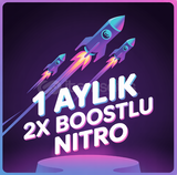 1 AYLIK 2X BOOSTLU NİTRO (HIZLI TESLİMAT)