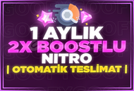⭐[1 AYLIK] 2X BOOSTLU NİTRO (OTO TESLİM)⭐