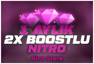 ✨[1 AYLIK] 2X BOOSTLU NİTRO (OTO TESLİM)✨