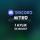 1 AYLIK 2X DİSCORD NİTRO (OTO TESLİM)