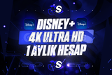 ⭐[1 AYLIK] 4K UHD DİSNEY PLUS + GARANTİ⭐