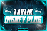 ⭐[1 Aylık] 4K UHD Disney Plus + Garanti⭐