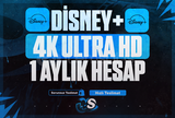 ⭐[1 AYLIK] 4K UHD DİSNEY PLUS + GARANTİ⭐