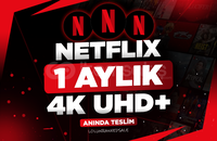 1 Aylık 4K UHD Kişisel Netflix Hesap / Sorunsuz