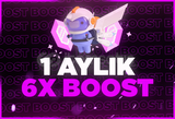 ⭐1 AYLIK 6x BOOST ⭐ HIZLI TESLİMAT
