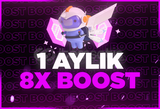 ⭐1 AYLIK 8x BOOST ⭐HIZLI TESLİMAT 