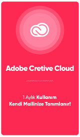 1 Aylık Adobe Creative Cloud Satın Al