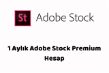 1 Aylık Adobe Stock Premium Hesap