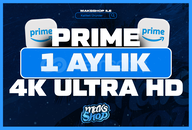 1 Aylık Amazon Prime Video