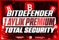  1 Aylık | BitDefender Total Security Hesap