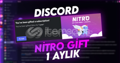 ⭐1 AYLIK BOOSTLU NİTRO GİFT⭐