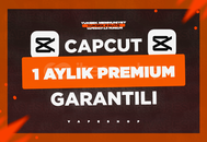 ⭐1 Aylık Capcut Pro Premium [Garantili]⭐