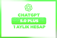⭐1 AYLIK CHATGPT 5.0 PLUS GPT-4o DALL E HESAP⭐