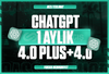 ⭐1 Aylık ChatGPT Plus 4.0 + GPT-4o + Dall-E⭐