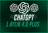 ⭐1 Aylık ChatGPT Plus 4.0 + GPT-4o + Dall-E⭐