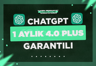 ⭐1 Aylık ChatGPT Plus 4.0 + GPT-4o + Dall-E⭐