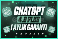 1 Aylık ChatGPT Plus (GPT-4o) (Dall-e)