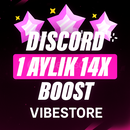 ⭐1 Aylık Discord 14x Boost⭐