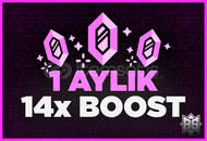 1 Aylık Discord 14x Boost