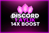 1 Aylık Discord 14x Boost | GARANTİ