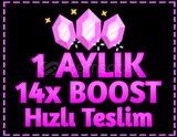 ⭐️1 AYLIK DİSCORD 14x BOOST | HEMEN TESLİM ⭐️