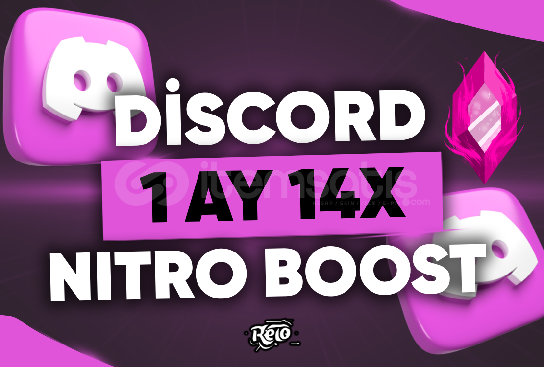 ⭐ BOTSUZ 1 Aylık Discord 14x Boost ⭐ ⭐ BOTSUZ 1 Aylık Discord 14x Boost ⭐