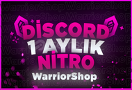 ⭐️1 Aylık Discord 2x Boostlu Nitro