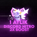 1 AYLIK DİSCORD NİTRO 2X BOOST