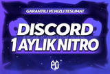 ⭐️ 1 AYLIK Discord Nitro 2x Boost + Garanti ⭐️