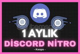 ⭐ 1 AYLIK DİSCORD NİTRO ⭐