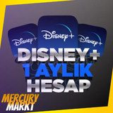 1 Aylık Disney Plus & Oto Teslimat + Garanti