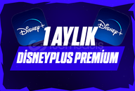 1 AYLIK DİSNEYPLUS + PREMİUM HESAP
