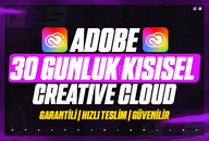 1 AYLIK⚡GARANTİLİ + SORUNSUZ ADOBE CLOUD⚡