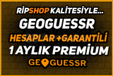 1 AYLIK GEOGUESSR HESAPLAR +GARANTİLİ