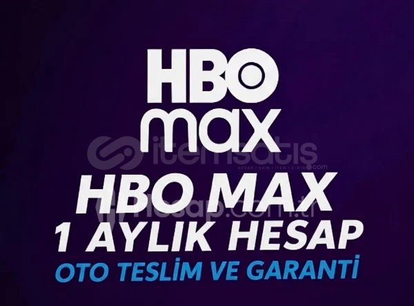 1 AYLIK HBO MAX HESAP 1 AYLIK HBO MAX HESAP
