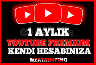 ⭐️ [1 AYLIK] HESABINIZA YOUTUBE PREMİUM ⭐️