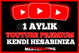 ⭐️ [1 AYLIK] HESABINIZA YOUTUBE PREMİUM ⭐️