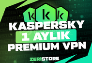 [1 Aylık] Kaspersky VPN + Premium (Garantili)