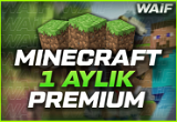 ⭐️1 Aylık Minecraft Premium + Garanti
