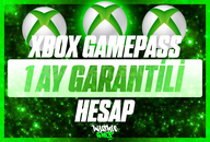 ⭐[1 AYLIK] MICROSOFT- XBOX GAMEPASS GARANTİLİ⭐