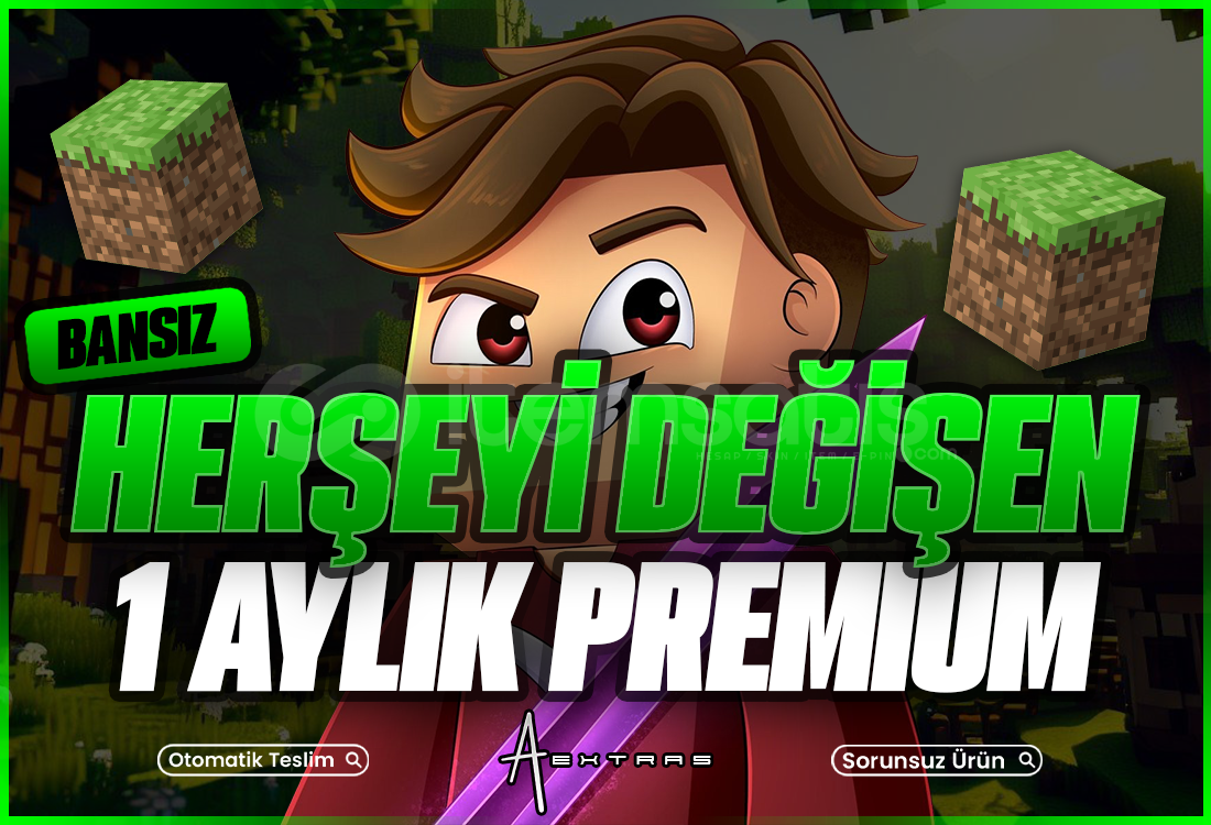 ☘️1 AYLIK MINECRAFT ❤️BİLGİLERİ DEĞİŞEN☘️BANSIZ ☘️1 AYLIK MINECRAFT ❤️BİLGİLERİ DEĞİŞEN☘️BANSIZ