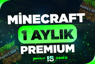 ⭐ 1 Aylık Minecraft Premium⭐