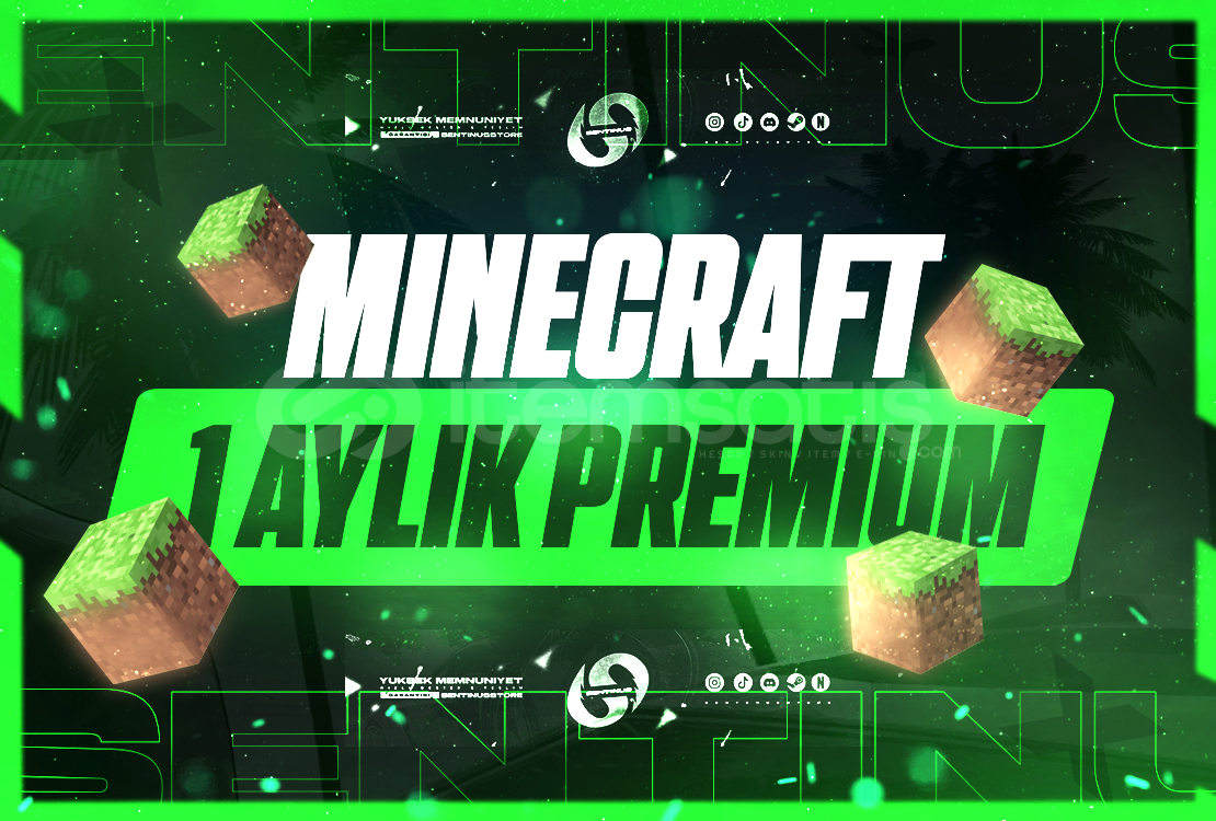 1 Aylık Minecraft Premium 1 Aylık Minecraft Premium