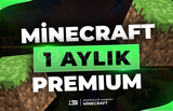 ⭐ 1 Aylık Minecraft Premium⭐