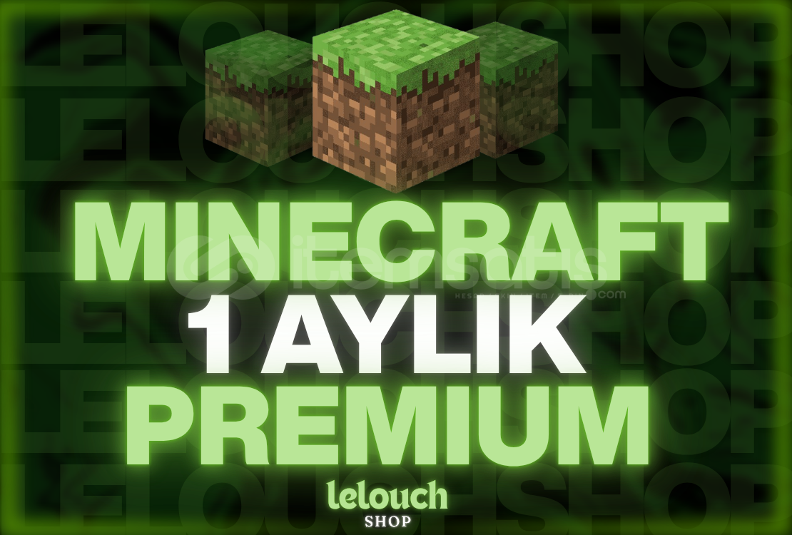 ⚡️1 Aylık Minecraft Premium⚡️  ⚡️1 Aylık Minecraft Premium⚡️
