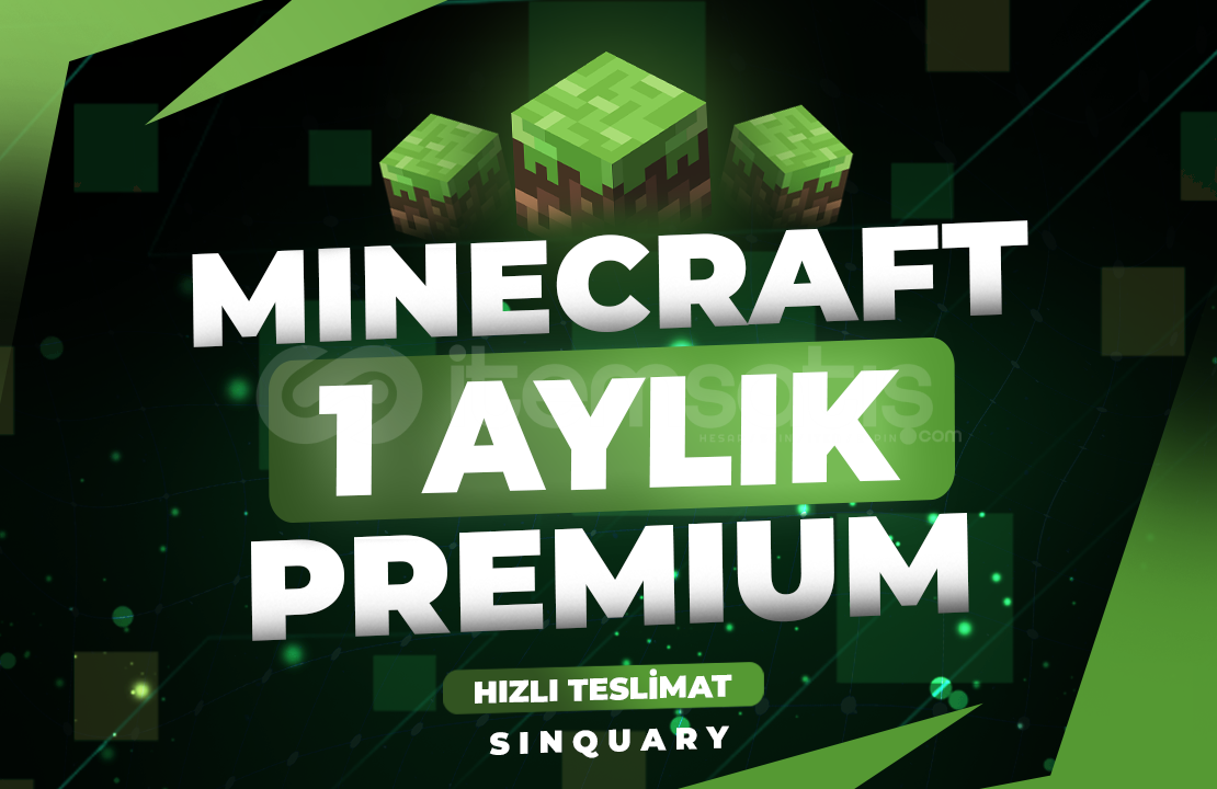 ⭐ 1 Aylık Minecraft Premium ⭐ 1 Aylık Minecraft Premium