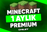 1 Aylık Minecraft Premium
