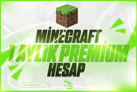 ⭐️1 AYLIK MİNECRAFT PREMİUM + GARANTİ⭐️