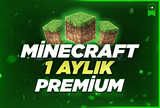 1 Aylık Minecraft Premium + Garanti